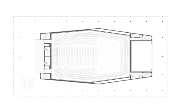 Ein 4. Preis: Bruno Fioretti Marquez Architekten (Berlin) und Levin Monsigny Landschaftsarchitekten (Berlin), Grundriss 2. OG