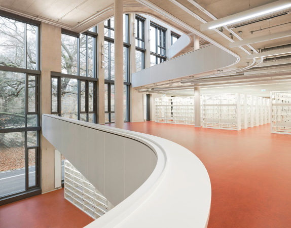 Marburg, Neubau Unibibliothek, sinning architekten, Heinle, Wischer und Partner, Freie Architekten, Dresden