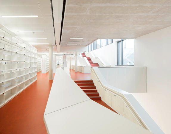 Marburg, Neubau Unibibliothek, sinning architekten, Heinle, Wischer und Partner, Freie Architekten, Dresden