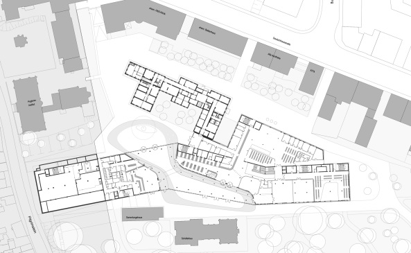 Marburg, Neubau Unibibliothek, sinning architekten, Heinle, Wischer und Partner, Freie Architekten, Dresden