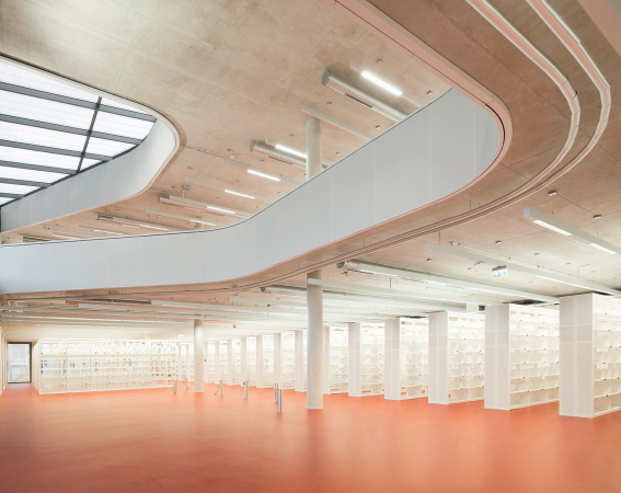 Neue Unibibliothek in Marburg eröffnet