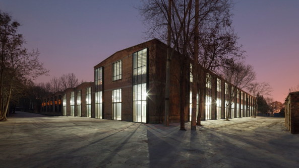 Industriebau, Umnutzung, Ziegelfassade, Messebau, Ausstellungen, superimpose