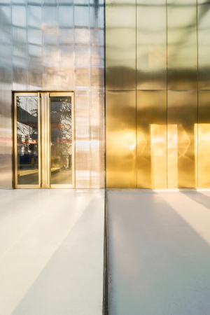 Industriebau, Umnutzung, Ziegelfassade, Messebau, Ausstellungen, superimpose