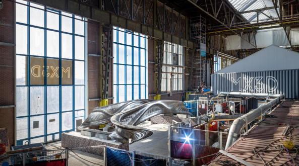 3D-Print-Stahlbr�cke f�r Amsterdam