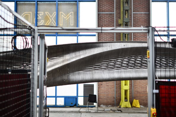 3D-Print-Stahlbr�cke f�r Amsterdam