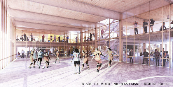 Foujimoto, Laissn, Roussel planen Wohnkomplex