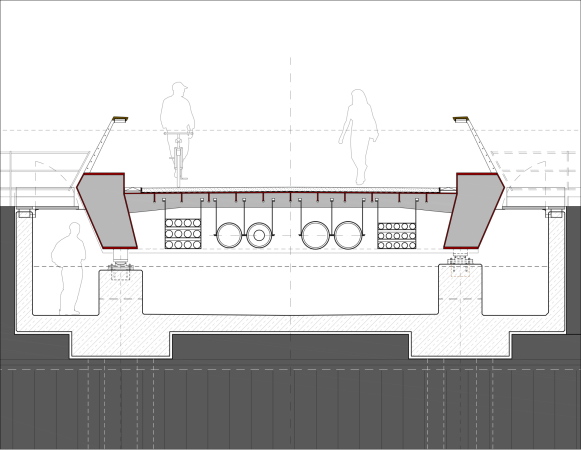 Hamburg, Hafencity, Baakenhafen, Atelier Loidl, gmp, Baakenpark, Brckenbau