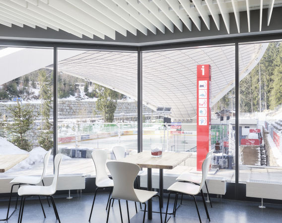 Stadiondach in Schierke von GRAFT