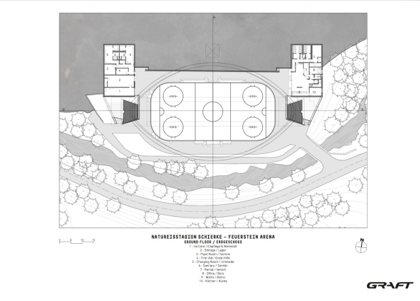 Stadiondach in Schierke von GRAFT