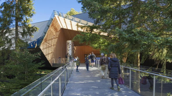 Audain Art Museum in Whistler von Patkau Architects.