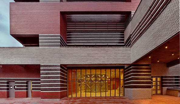 Backstein, Brick, Stephane Paumiere Architects, Amit Pasrichi, Botschaft, franko-deutsche Botschaft, Dhaka, Louis Kahn