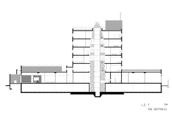 Backstein, Brick, Stephane Paumiere Architects, Amit Pasrichi, Botschaft, franko-deutsche Botschaft, Dhaka, Louis Kahn