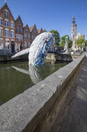 Skyscraper (the Bruges Whale) von Studio KCA, Foto: Jan D'Hondt