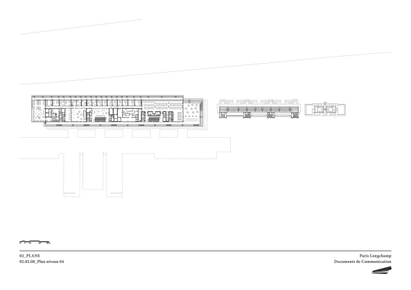 Pferderennbahn Longchamp von Dominique Perrault