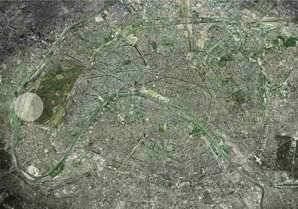 Pferderennbahn Longchamp von Dominique Perrault