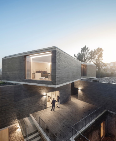 NOARQ, Santo Tirso, Porto, RPFV house, Wohnhaus, Schiefer, Umbau