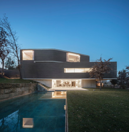 NOARQ, Santo Tirso, Porto, RPFV house, Wohnhaus, Schiefer, Umbau