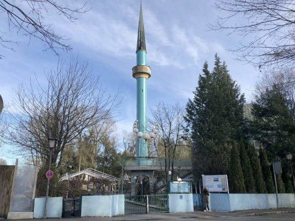 Ort der Grundsteinlegung: die Freimann-Moschee von Edip und Necla Gürel.