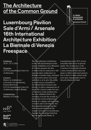 Florian Hertweck über den Luxemburger Pavillon in Venedig 2018