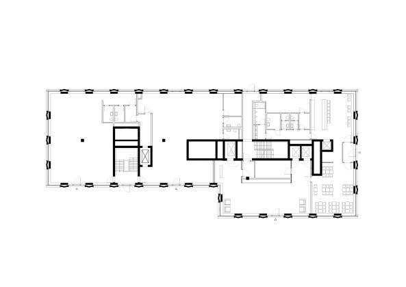 Fassade, Hlle, Bekleidung, Betonfertigteil, Riemchenfassade, Funktionsmischung, Klinker