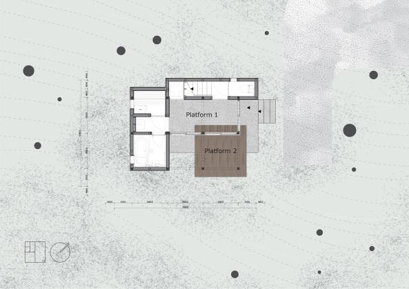 Ferienhaus, Wohnen, Materialitt, Holz, Am See, Natur