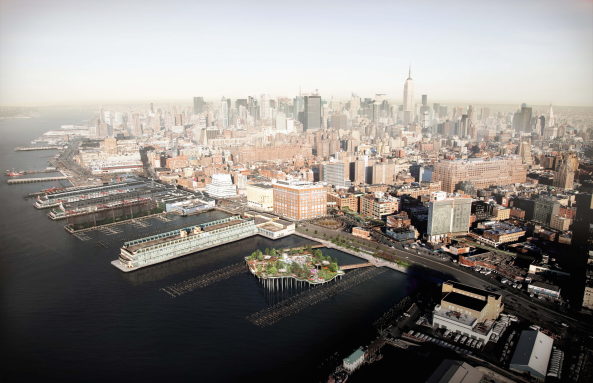 Pier von Heatherwick Studio in New York soll gebaut werden