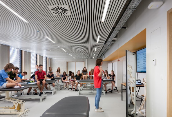 Unigebude von Abscis Architecten