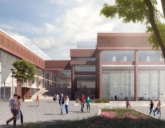 Nickl + Partner Architekten (Mnchen), HinnenthalSchaar LandschaftsArchitekten (Mnchen) und Kinzo Berlin (Berlin)