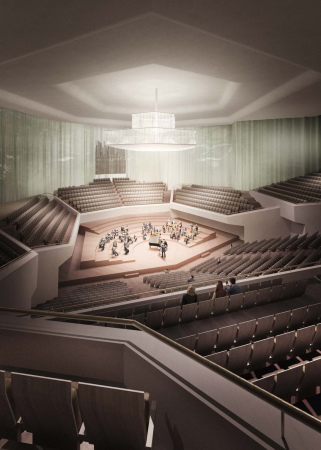 Anerkennung: Boltshauser Architekten (Zrich), Sergison Bates Architekten (Zrich) und Maurus Schifferli Landschaftsarchitekt (Bern)