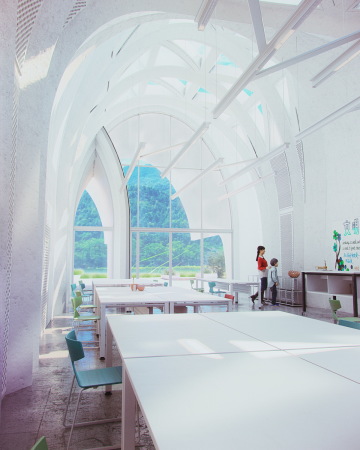 Zaha Hadid Architects planen Grundschule in China