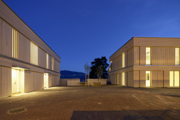 Zrichsee, Wohnhaus, Holz, Fassade, Fensterlden, Winzerhaus