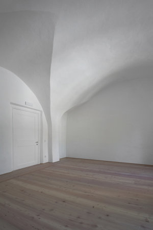 Bibliothek, Brixen, Bressanone, Sanierung, Restaurierung, Wanddekor, Treppe, Ex-Tribunale, Giudice di Pace