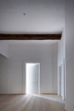 Bibliothek, Brixen, Bressanone, Sanierung, Restaurierung, Wanddekor, Treppe, Ex-Tribunale, Giudice di Pace