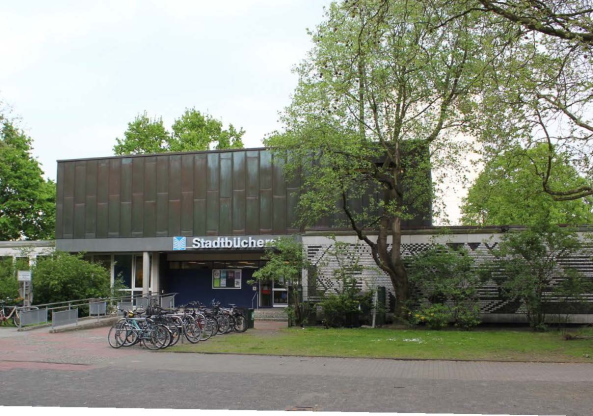 Bestandsbau der Stadtteilbibliothek Norderstedt-Garstedt