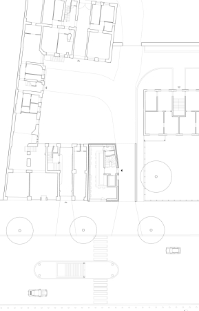 Grundriss Erdgeschoss Wohnhaus Chausseestrae