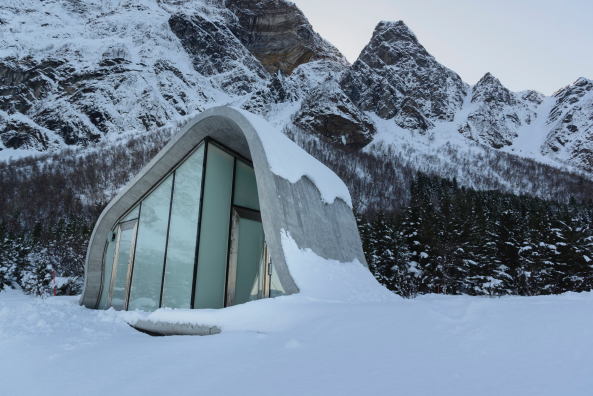 Rastplatz von Haugen/Zohar Architects in Norwegen