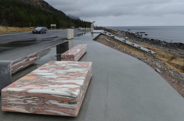 Rastplatz von Haugen/Zohar Architects in Norwegen