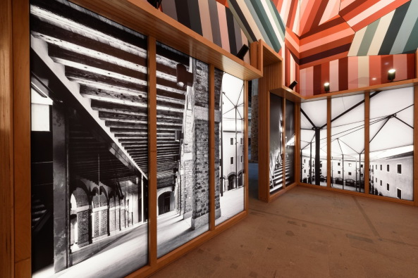 Sauerbruch Hutton sehen das Projekt als Verdichtung ihrer architektonischen Ideen fr das im Bau befindliche M9 Quartier in Mestre (87), Foto: Andrea Avezz