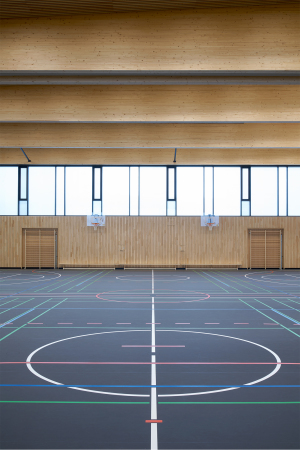 Sporthalle in Affing-Bergen von Schwinde Architekten