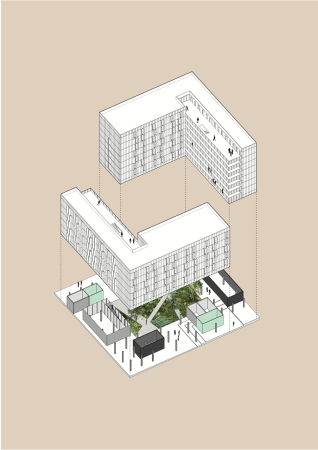 Studentenwohnheim von PPA architecture in Toulouse