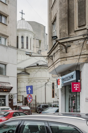 Neuer-Sankt-Johannes-Kirche, Bukarest. Anton Roland Laub, Serie Mobile Churches, 2013-2017