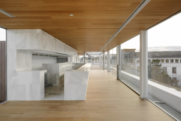 Kulturzentrum von Creus e Carrasco Arquitectos in Galicien