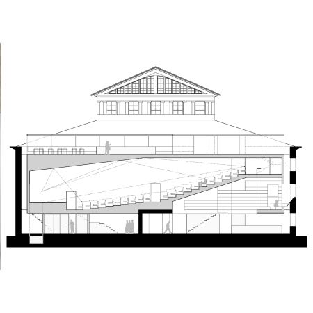 Kulturzentrum von Creus e Carrasco Arquitectos in Galicien