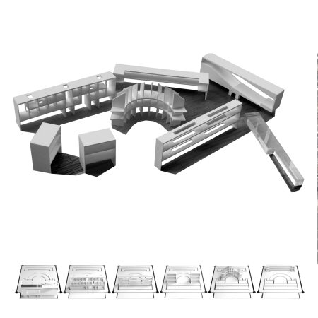 Kulturzentrum von Creus e Carrasco Arquitectos in Galicien