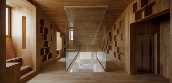 Kulturzentrum von Creus e Carrasco Arquitectos in Galicien