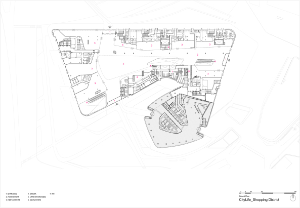 Turm und Einkaufszentrum fr CityLife von ZHA fertiggestellt