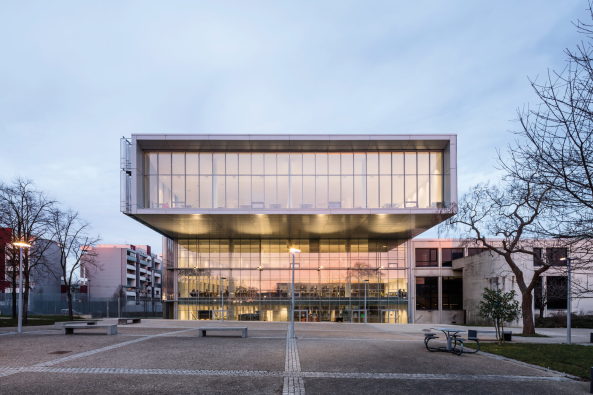 Unibibliothek, Erweiterung, Villetaneuse, Ropa Architecture, Paris