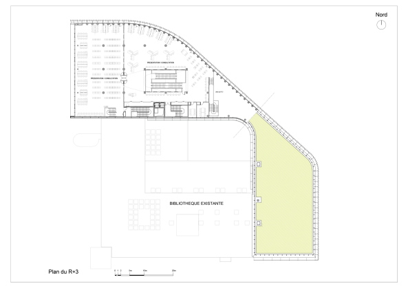 Unibibliothek, Erweiterung, Villetaneuse, Ropa Architecture, Paris
