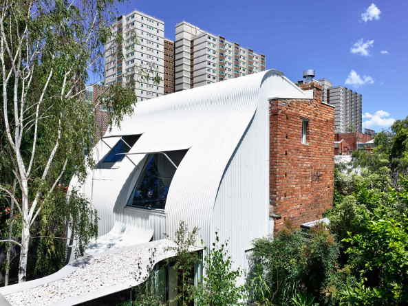 Austin Maynard Architects, Melbourne, Fitzroy, King Bill, Pavillon