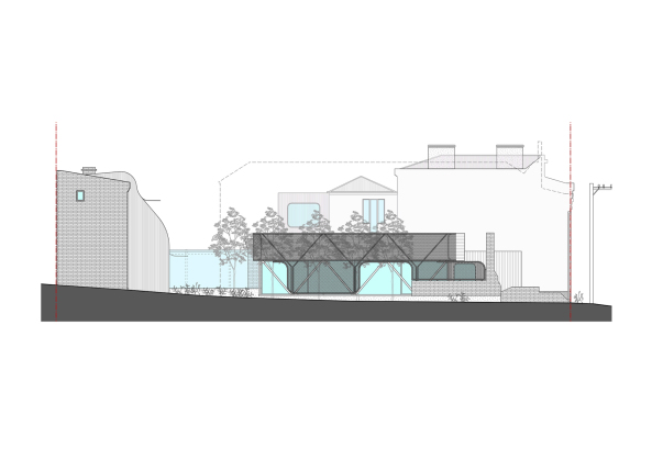 Austin Maynard Architects, Melbourne, Fitzroy, King Bill, Pavillon